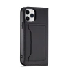 Magnetkartenhülle für iPhone 12 Pro Tasche Kartenetui Kartenhalter Schwarz