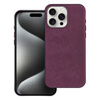 Woven Mag Cover kompatybilne z MagSafe do IPHONE 15 PRO MAX burgundowy