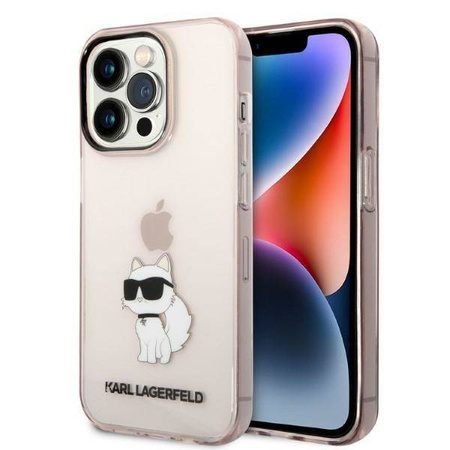 Karl Lagerfeld IML NFT Choupette - Etui iPhone 14 Pro Max (różowy)