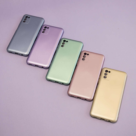 Nakładka Metallic do Samsung Galaxy A14 4G / A14 5G jasnoniebieska