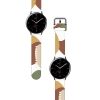 Strap Moro for Samsung Galaxy Watch 40 / 41 / 42 / 43 / 44 mm silicone bracelet watch band - pattern 4