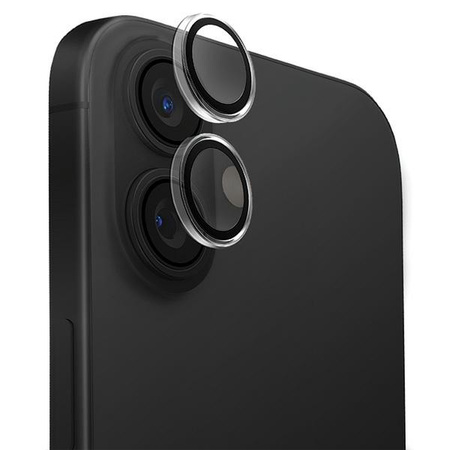 UNIQ Optix Clear Camera Lens Protector iPhone 16 6.1" / 16 Plus 6.7" crystal clear szkło na obiektyw aparatu z aplikatorem