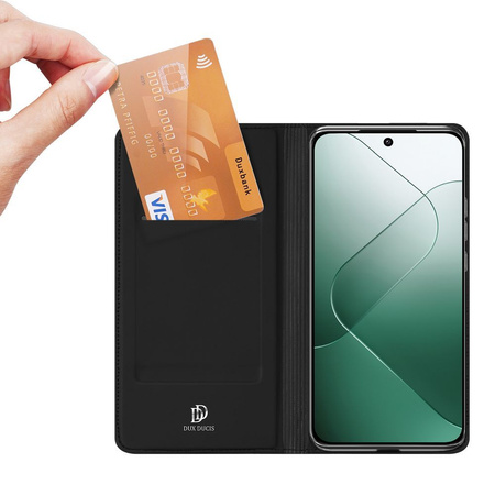 DUX DUCIS Skin Pro - futerał z klapką do Xiaomi 14 czarny