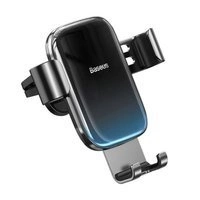 Grawitacyjny Uchwyt Samochodowy do Kratki Nawiewu / Wentylacyjnej Baseus Glaze Gravity Car Mount (SUYL-LG01) czarny