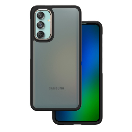 Nakładka Crystal Black do Samsung Galaxy M55 5G szara