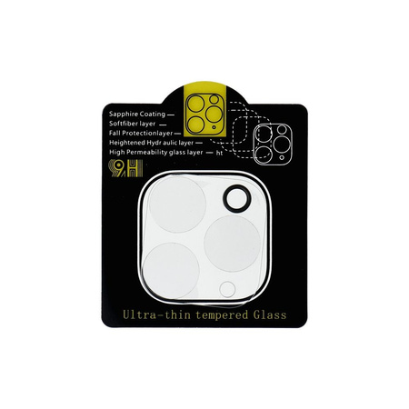 Szkło hartowane 5D Full Glue do aparatu - do iPhone 11 Pro Max Transparent