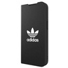 Adidas OR Booklet Case BASIC iPhone 13 6.1 &quot;schwarz und weiß / schwarz weiß 47086