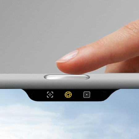 AmazingThing Cloudie iPhone 17 Pro Hülle mit Ständer - Grau