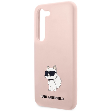 Karl Lagerfeld Silicone NFT Choupette - Etui Samsung Galaxy S23 (różowy)
