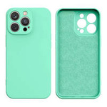 Silicone case iPhone 14 Plus silicone cover mint green