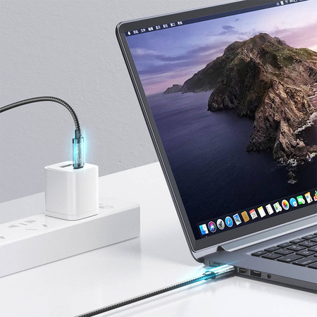 Joyroom USB Kabel - Lightning zum Aufladen / Datenübertragung 2,4A 20W 2m schwarz (S-UL012A20)