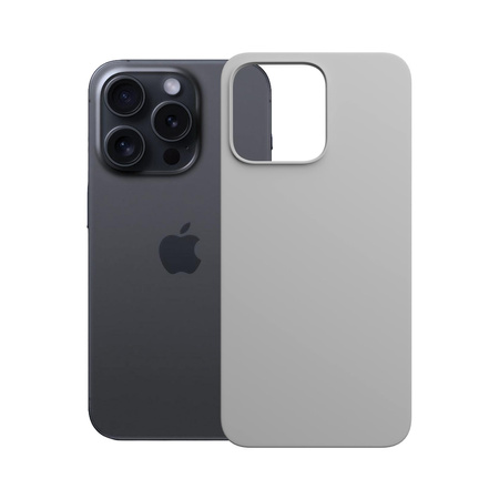Apple iPhone 16 Pro Max - 3mk Hardy MagSilicone Natural Titanium