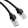 Baseus High Speed ​​Cat 5 RJ-45 1000Mb/s Ethernet cable 8m round - black