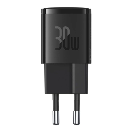 Baseus Cube Pro 30W USB-C Wandladegerät – Schwarz