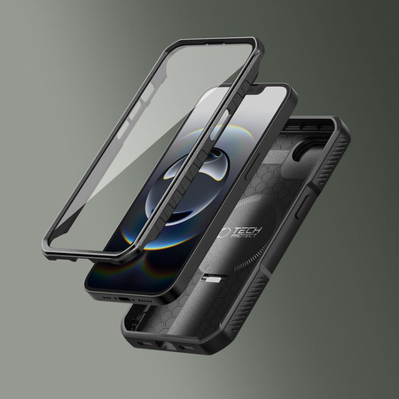 TECH-PROTECT KEVLAR MAGSAFE IPHONE 16E BLACK