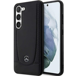 Mercedes nakładka do Samsung S23 FE MEHCS23FEARMBK MB HC LEATHER URBAN czarna
