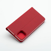 Kabura LUNA Book Carbon do IPHONE 16 czerwony