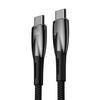 BASEUS kabel Typ C do Typ C Power delivery 100W Glimmer Series CADH000801 2m czarny