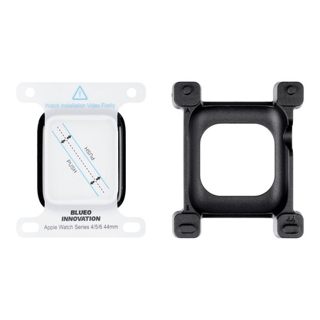 Szkło Hartowane 5D Mr. Monkey Glass - do Apple Watch SE / SE 2 44MM czarny (Strong HD)