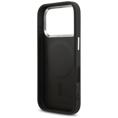 Karl Lagerfeld Choupette Pin MagSafe Case für iPhone 17 Pro Max - Schwarz