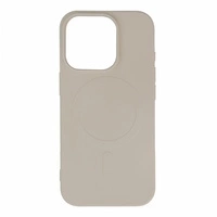 Liquid Silicone Case MagSafe für iPhone 16 Pro – Beige