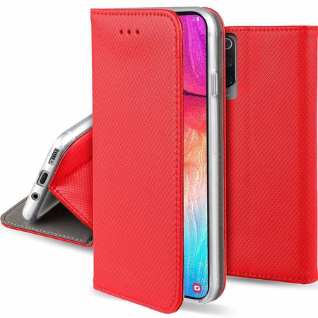 Etui OPPO RENO 7 4G Portfel z Klapką Flip Magnet czerwone