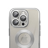 Futerał GLAM do IPHONE 16e (SE 4 2025) srebrny