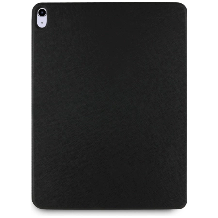 Karl Lagerfeld Saffiano Magnetic Karl &amp; Choupette iPad Air 13&quot; 2024 Book Cover Case - Black