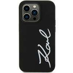 Karl Lagerfeld KLHCN61SKSVGK iPhone 11 / Xr 6.1&quot; black/black hardcase Silicone Signature