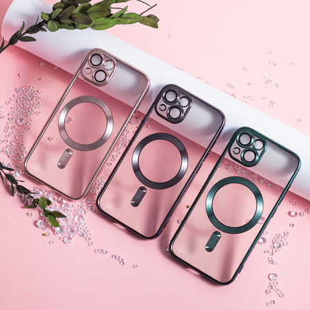 Nakładka Color Chrome Mag do iPhone SE 2024 czarna
