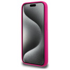 KARL LAGERFELD futerał do IPHONE 15 Pro Max kompatybilny z MagSafe KLHMP15XSKHPPLF (SIL KL Head Print) fuschia