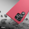 Nakładka Etteri Silicone Case do Samsung Galaxy S25 Ultra malinowa