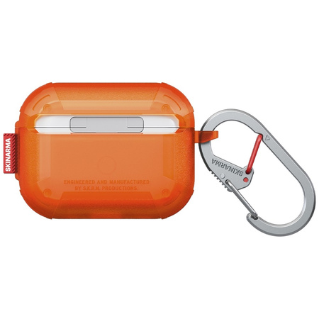 Etui Skinarma Mecha LE do AirPods Pro 3 pomarańczowy