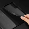 Etui Dux Ducis Hivo na Samsung Galaxy S25 Edge z klapką i ochroną RFID - czarne
