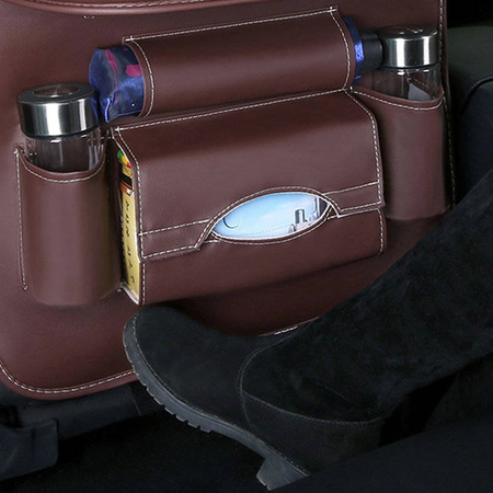 Auto-Organizer für den Sitz klappbares Regal Mini-Autotisch beige