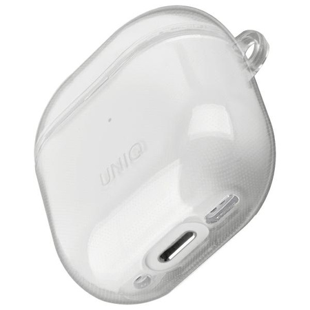 UNIQ etui Glase AirPods 4                przezroczysty/glossy clear