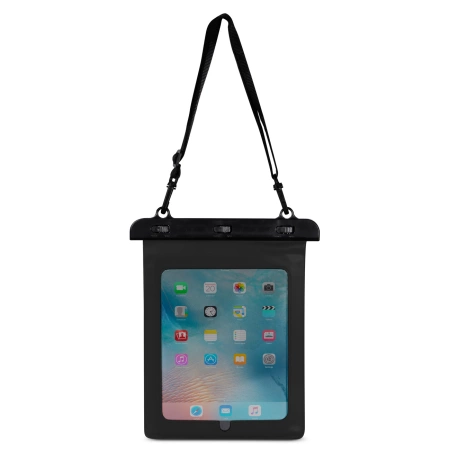 Wasserdichte PVC-Tablet-Hülle – schwarz