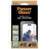 PanzerGlass Displayschutzfolie Aluminiumrahmen iPhone 16 Pro Max 6,9" Ultra-Wide Fit 2852