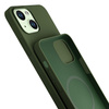 Apple iPhone 15 Plus - 3mk Hardy Silicone MagCase Alpine Green