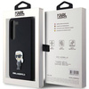 Oryginalne Etui KARL LAGERFELD hardcase Silicone Ikonik Metal Pin KLHCS24SSMHKNPK do Samsung Galaxy S24 czarny