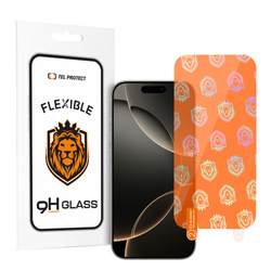 Hartowane szkło hybrydowe Tel Protect Best Flexible do IPHONE 16 PRO MAX