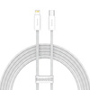 Baseus Dynamic kabel USB Typ C - Lightning Power Delivery 20W 2m  biały (CALD000102)