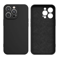 iPhone 16e Silikonhülle – Schwarz