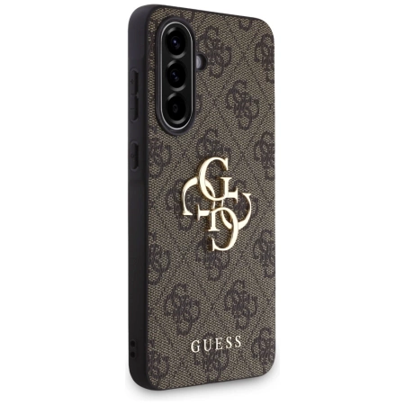 Etui Guess Big 4G Logo Classic Logo na Samsung Galaxy A36 - brązowe