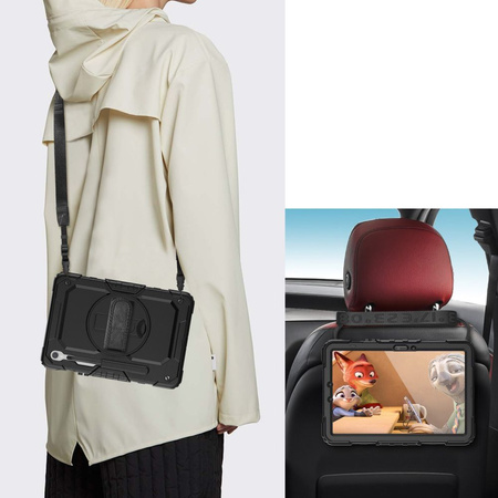 Etui SAMSUNG GALAXY TAB S9 FE 10.9 Tech-Protect Solid360 czarne