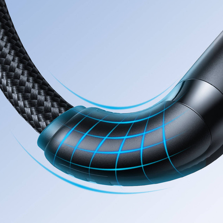 Joyroom cable USB - Lightning 2.4A Surpass Series 1.2 m black (S-UL012A11)