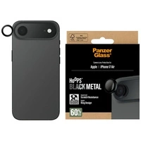 PanzerGlass Hoops Displayschutzfolie aus gehärtetem Glas für iPhone Air, Schwarz