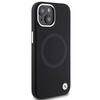 Etui BMW Signature Liquid Silicone MagSafe na iPhone 15 - czarne