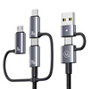 USAMS Kabel 240W 6w1 Fast charging 2m Data Cable Aluminium Alloy Sufeng Seria 2M (SJ738)