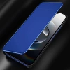 Clear View Case for iPhone 16e Flip Cover - Blue